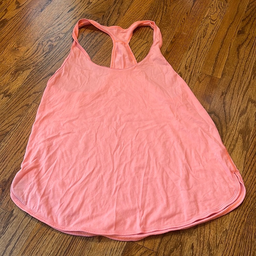 Lululemon peach tank top, size 4 (small)